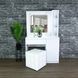 Стіл макіяжний Mirror Ideas Led 160х100х40 см Білий MP11321531 фото 4